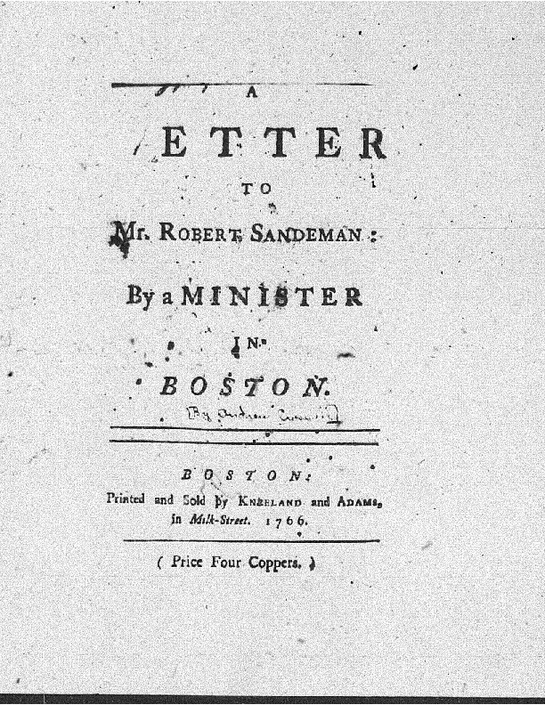 A Letter to Robert Sandeman by a minister in Boston.pdf