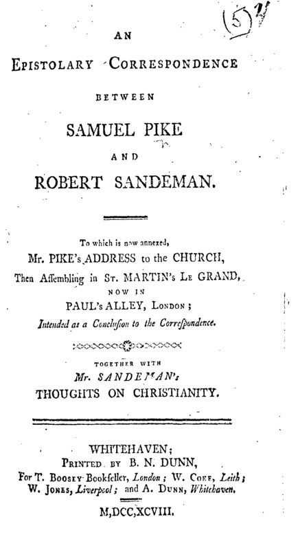An Epistolary Correspondance Between Samuel Pike and Robert Sandeman.pdf