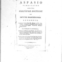 Aspasio Vindicated and the Scripture Doctrine of Imputed Righteousness Defended.pdf